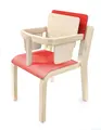 Maia stol med bøyle Rød H31 cm