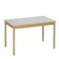 Lise akustikkbord lys grå B120 x D70 x H50 cm
