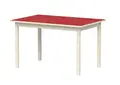 Lise akustikkbord rød B120 x D70 x H50 cm