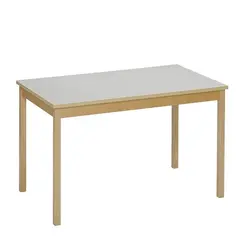 Lise akustikkbord lys grå B120 x D70 x H72 cm