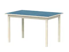 Lise akustikkbord blå B120 x D80 x H50 cm