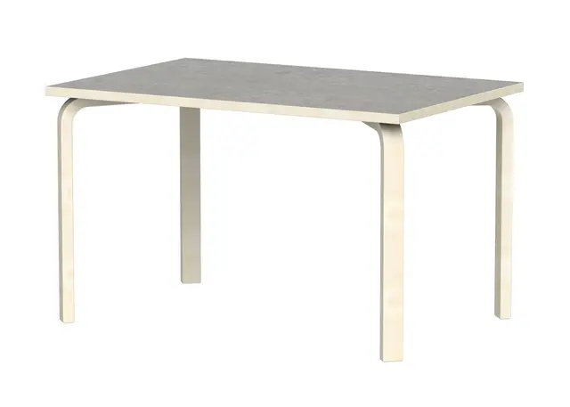 Tindra akustikkbord lys grå B140 x D80 x H73 cm 