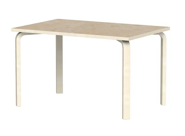 Tindra akustikkbord beige B140 x D80 x H50 cm 