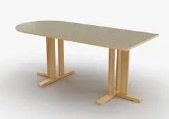 Kupol akustikkbord B140 x D80 cm