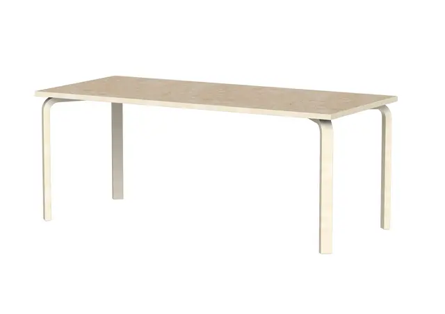 Tindra akustikkbord beige B160 x D80 x H60 cm 