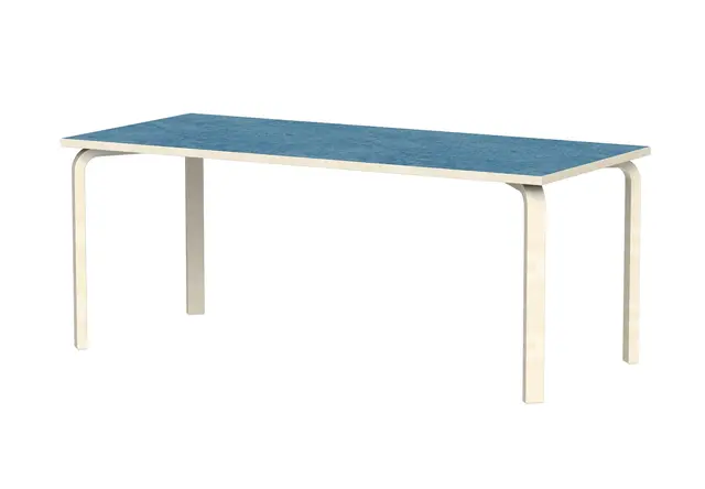 Tindra akustikkbord blå B160 x D80 x H65 cm 