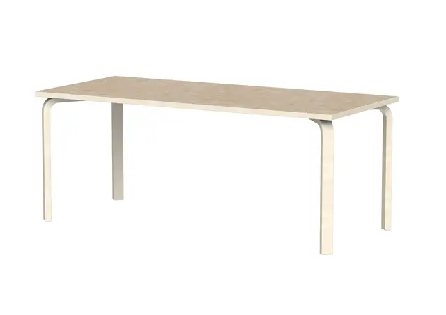 Tindra akustikkbord beige B180 x D80 x H50 cm 