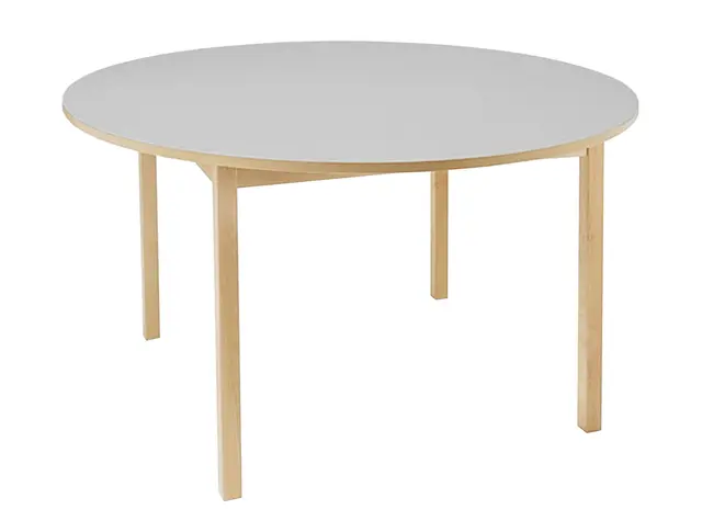 Lise akustikkbord rød Ø120 x H50 cm 