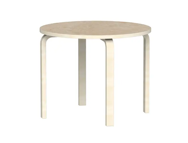 Tindra akustikkbord mørk grå Ø120 x H65 cm 