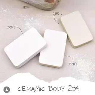 Hvit leire med chamotte 10 kg