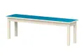 Lise benk laminat bl&#229; B120 x D35 x H28 cm