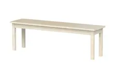 Lise benk med laminat bj&#248;rk B140 x D35 x H28 cm