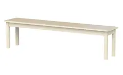 Lise benk med laminat bj&#248;rk B180 x D35 x H28 cm