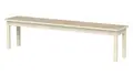 Lise benk med linoleum beige B180 x D35 x H28 cm