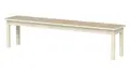 Lise benk med linoleum beige B180 x D35 x H44 cm