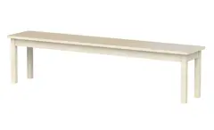 Lise benk med laminat bj&#248;rk B200 x D35 x H28 cm