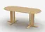 Kupol akustikkbord beige B180 x D80 x H72 cm