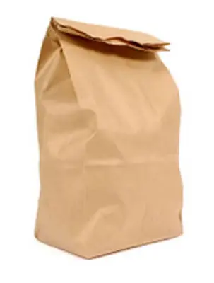 Gråpapirposer store B11 x L16 x H50 cm, 30 stk 