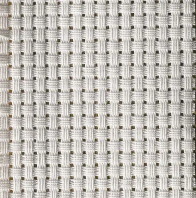 Aidastoff fint ubleket B60 cm, 32,5 stikk/10 cm 