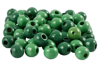Treperler grønn Ø10 mm, 70 stk