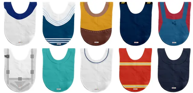 Utkledningsvester yrker 10 stk 