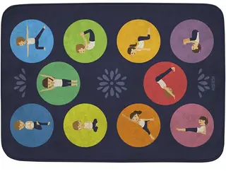 Yogamatte 100 x 150 cm