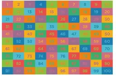 Leketeppe tall L200 x B140 cm