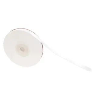 Satengbånd hvit B10 mm