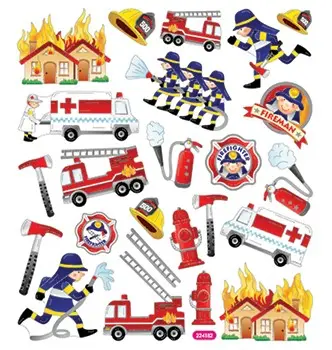 Klistremerker brannbil 