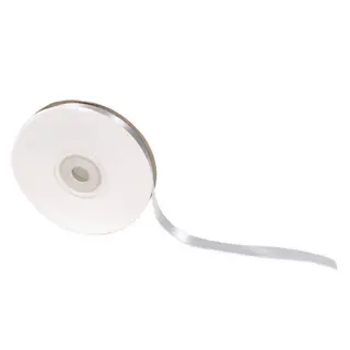 Satengbånd sølv B10 mm