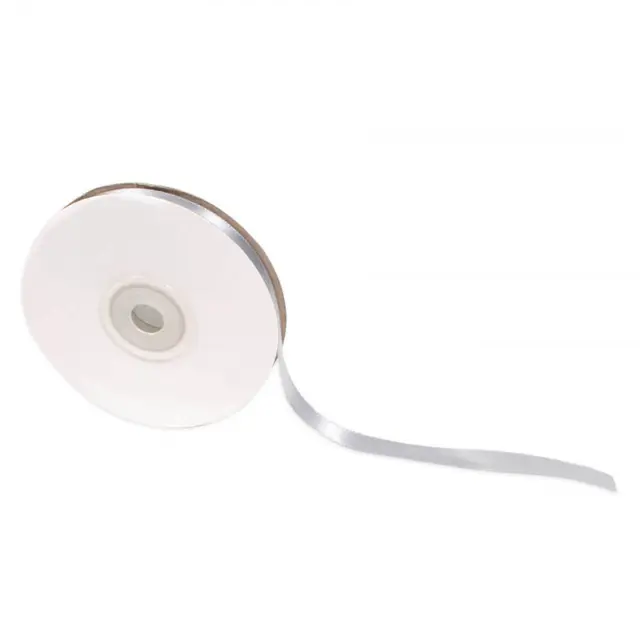 Satengbånd sølv B10 mm 