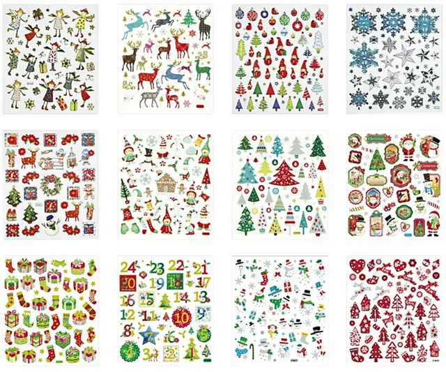 Klistremerker  jul 12 ark 