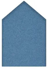 Town Apartment bl&#229;/gr&#229; B70 x D5 x H105 cm