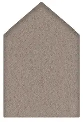 Town Apartment brun/gr&#229; B70 x D5 x H105 cm