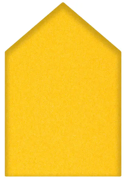 Town Apartment okergul B70 x D5 x H105 cm 