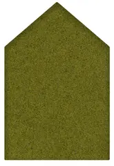 Town Apartment olivengr&#248;nn B70 x D5 x H105 cm