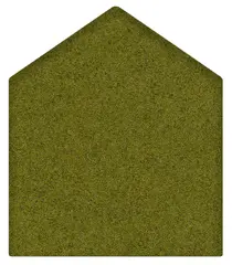 Town House olivengr&#248;nn B45 x D5 x H53 cm