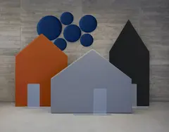 Town Floor Townhouse olivengr&#248;nn B85 x D10 x H185 cm