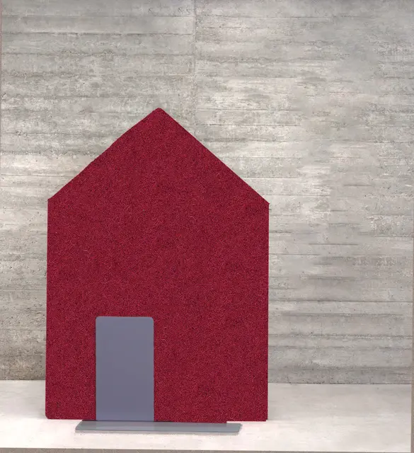 Town Floor Apartment vinrød B115 x D10 x H165 cm 