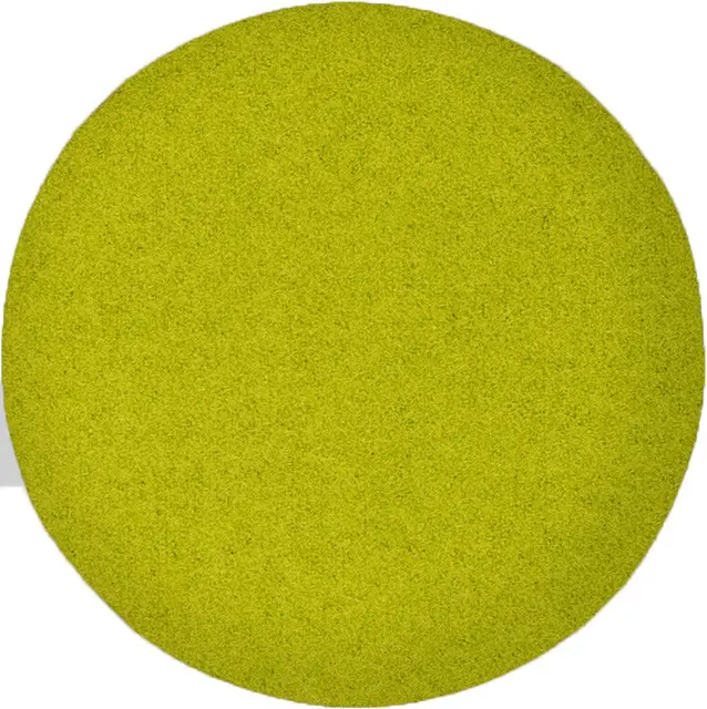 Woolbubbles Big Sun lys grønn Ø110 x D5 cm 