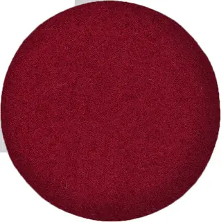 Woolbubbles Big Sun vinrød Ø110 x D5 cm