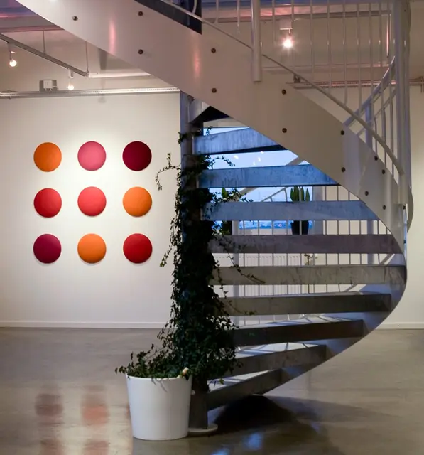 Woolbubbles Big Sun vinrød Ø110 x D5 cm 