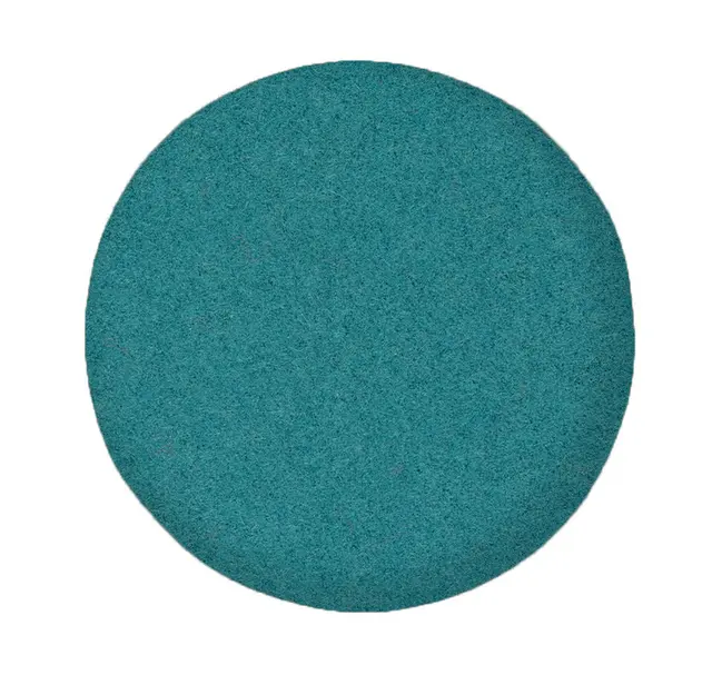 Woolbubbles Sirius smaragd grønn Ø90 x D5 cm 