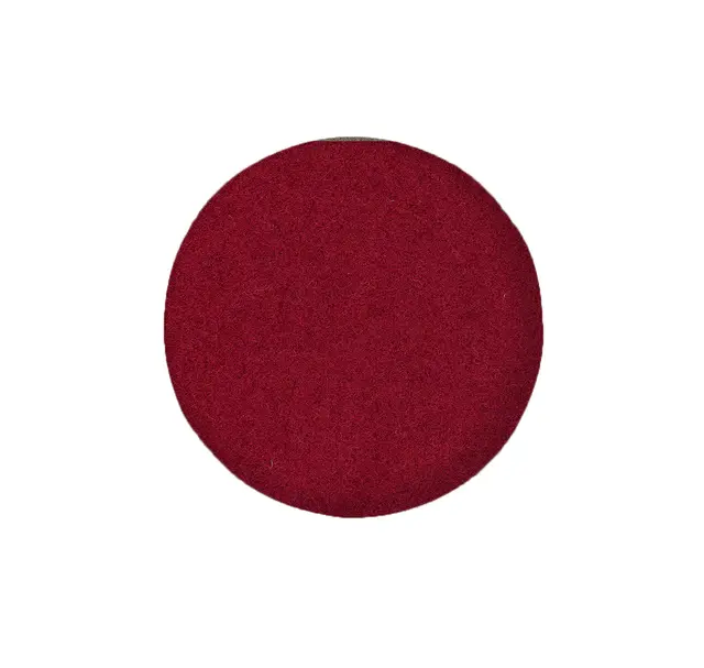 Woolbubbles Earth vinrød Ø50 x D5 cm 