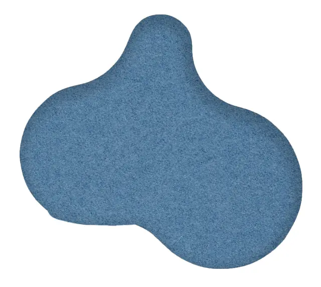 Woolbubbles Carson blå/grå B69 x D5 x H56 cm 