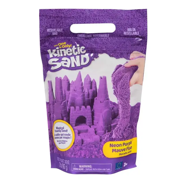 Kinetisk sand Lilla 900 g. 