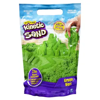 Kinetisk sand Grønn 900 g.