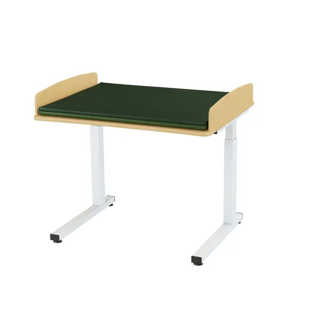 Ella stellebord, bjørk B100 x D80 x H57-110 cm Grønn/Oliven 