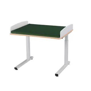 Ella stellebord, hvit B100 x D80 x H57-110 cm Grønn/Oliven