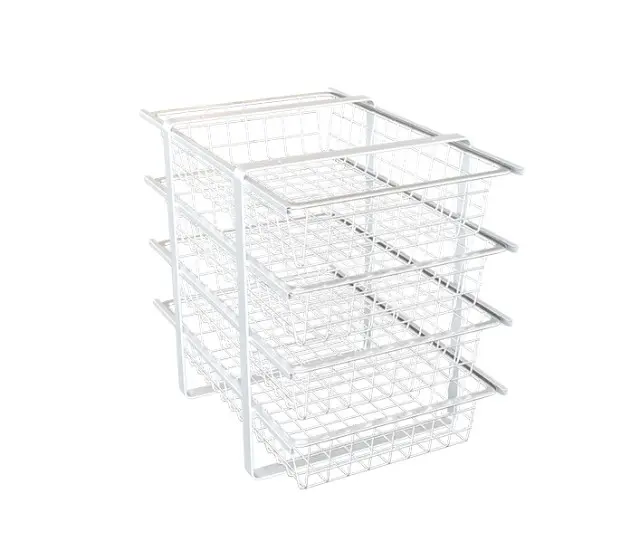 Trådkurv 4 stk til Ella stellebord B33 x D53 x H45 cm 